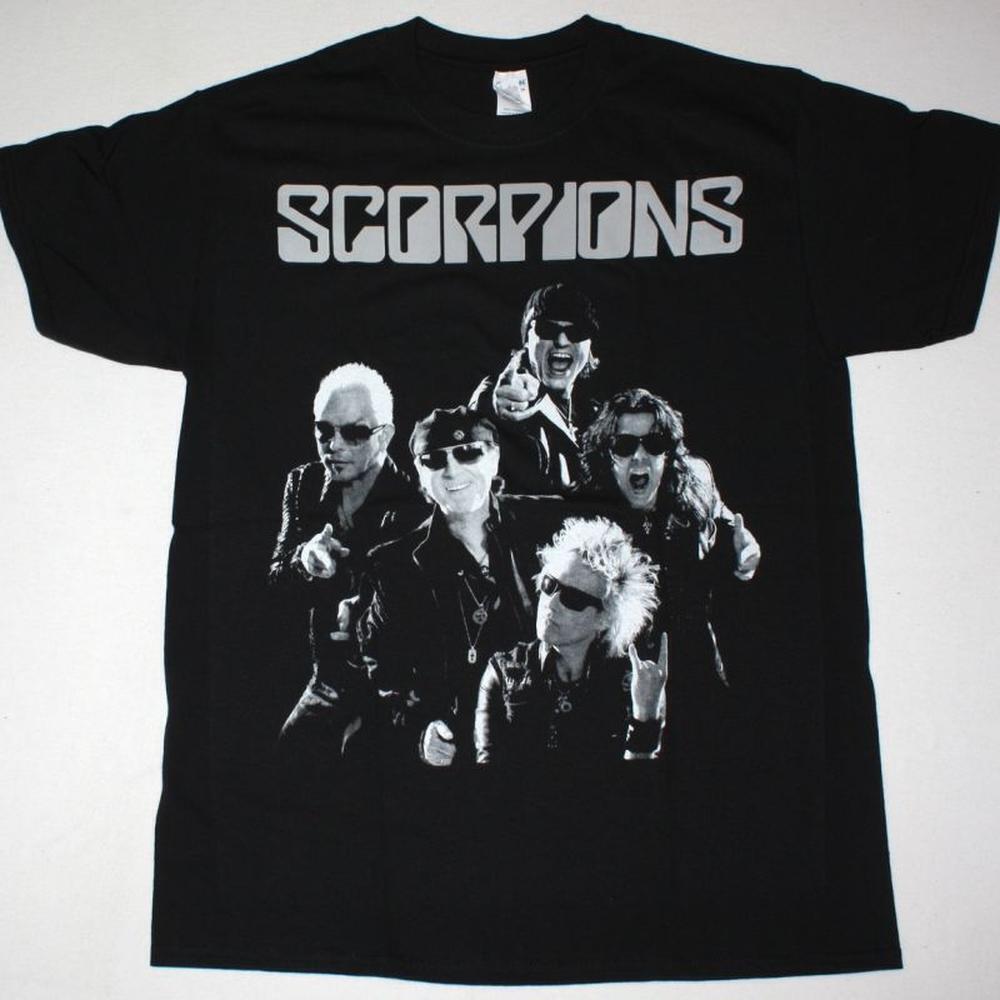 Scorpions Band Classic Rock Metal Fan Graphic Black Unisex Style T-Shirt